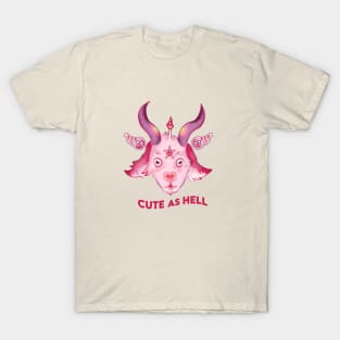 Cute as hell Baphomet Strawberry T-Shirt